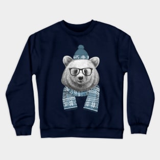 winter bear Crewneck Sweatshirt